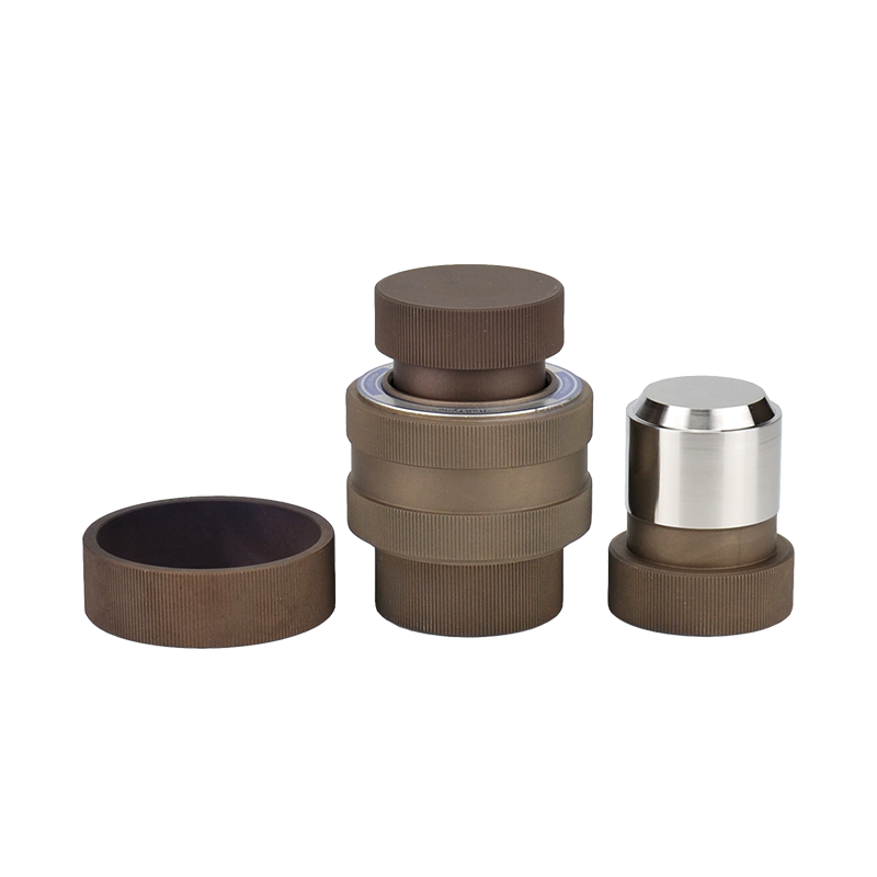 Circular section die sets for sample preparation for XRF-spectrometry